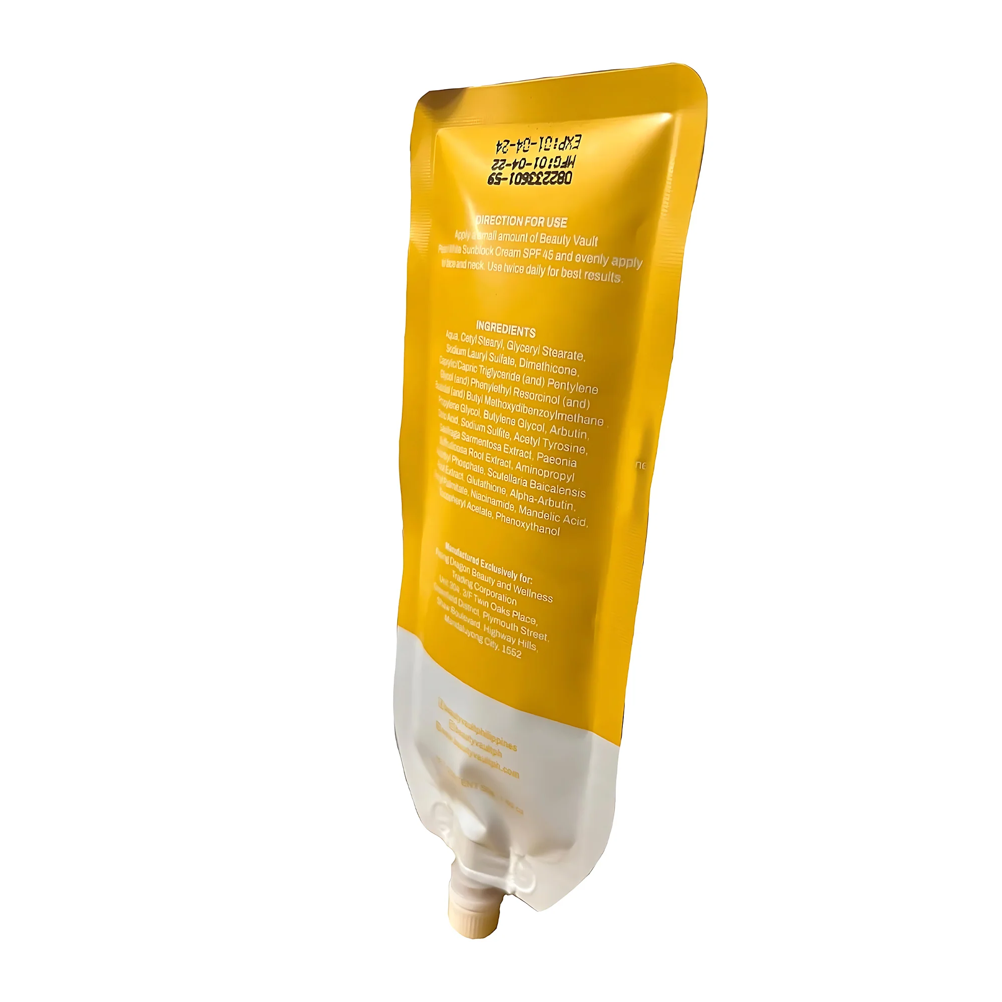 Beauty Vault Premium Tinted Sunblock Cream SPF45 - 50g - Image 8
