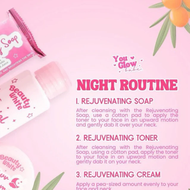 Beauty White Rejuv Set - 4 in 1 - Image 5