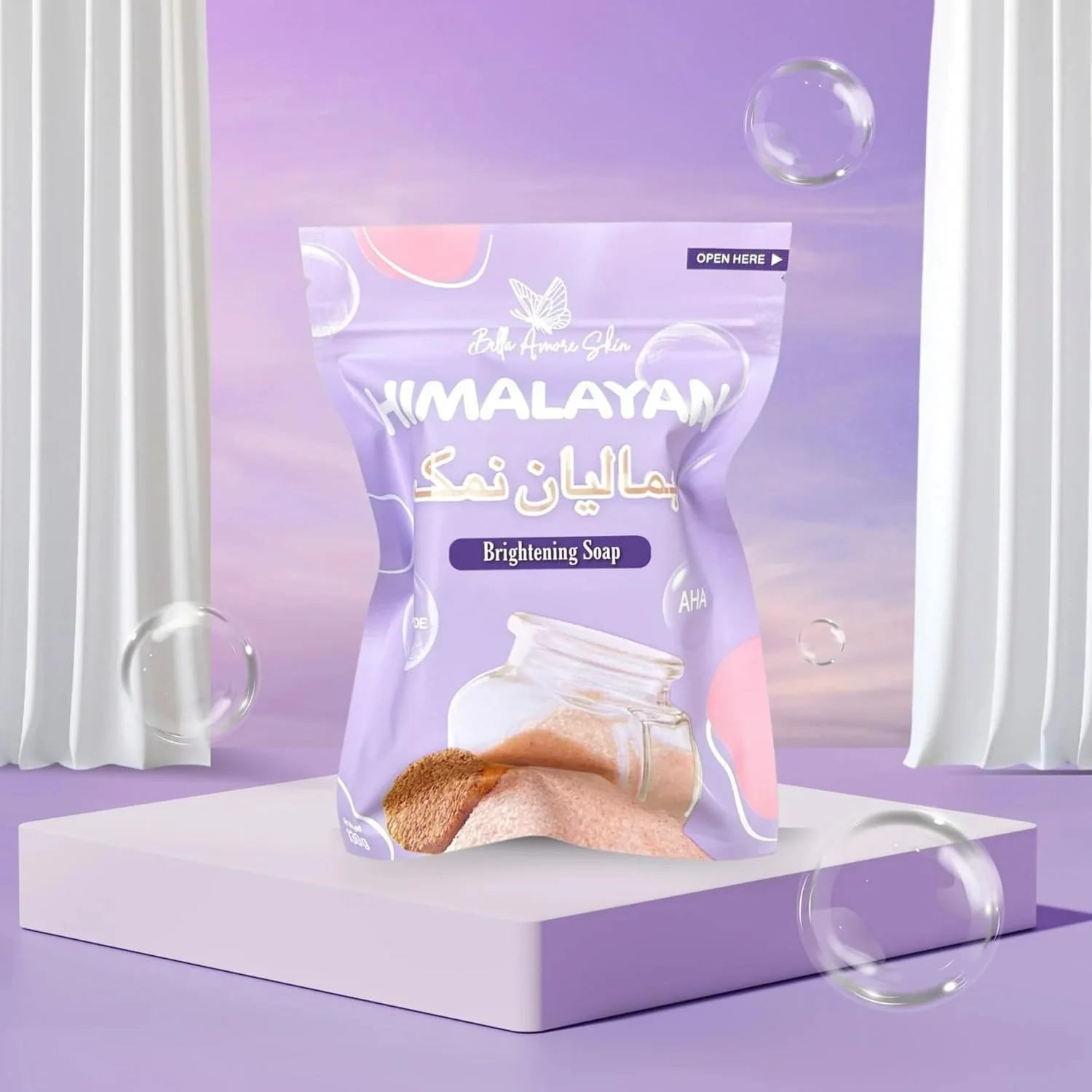 Bella Amore Skin Himalayan Brightening Soap - 130g - Image 2