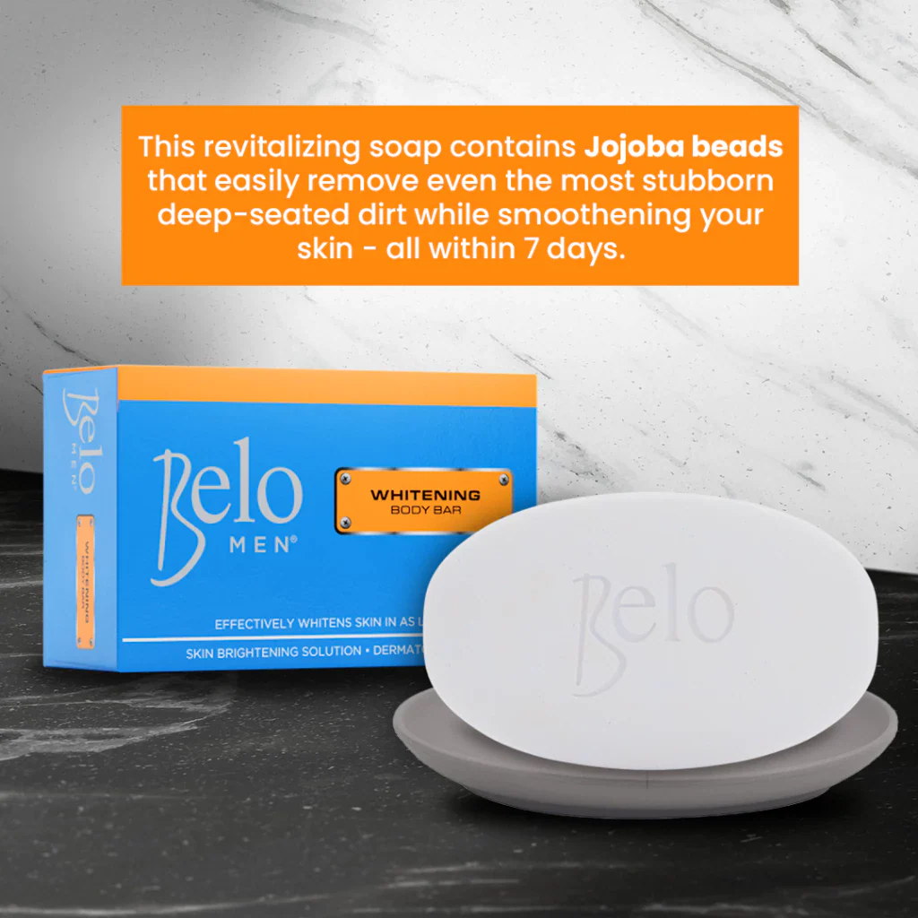 Belo Men Whitening Bar Soap - 135g - Image 8