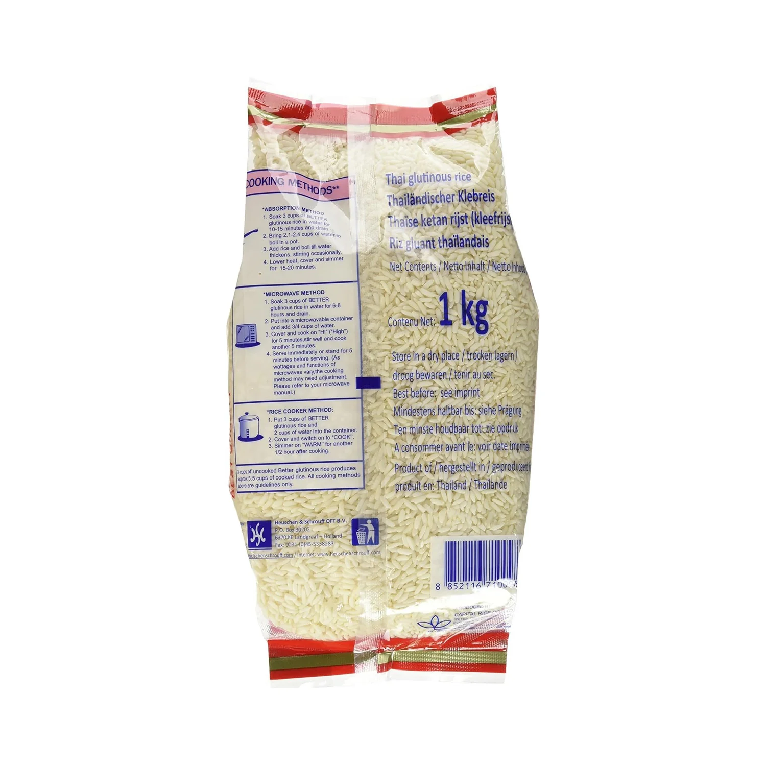 Better Brand Glutinous Rice - 1kg - Image 2