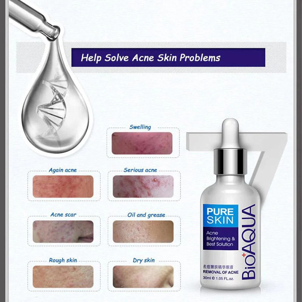 BIOAQUA Acne Removing Skin Rejuvenating Essence - 30ml - Image 4