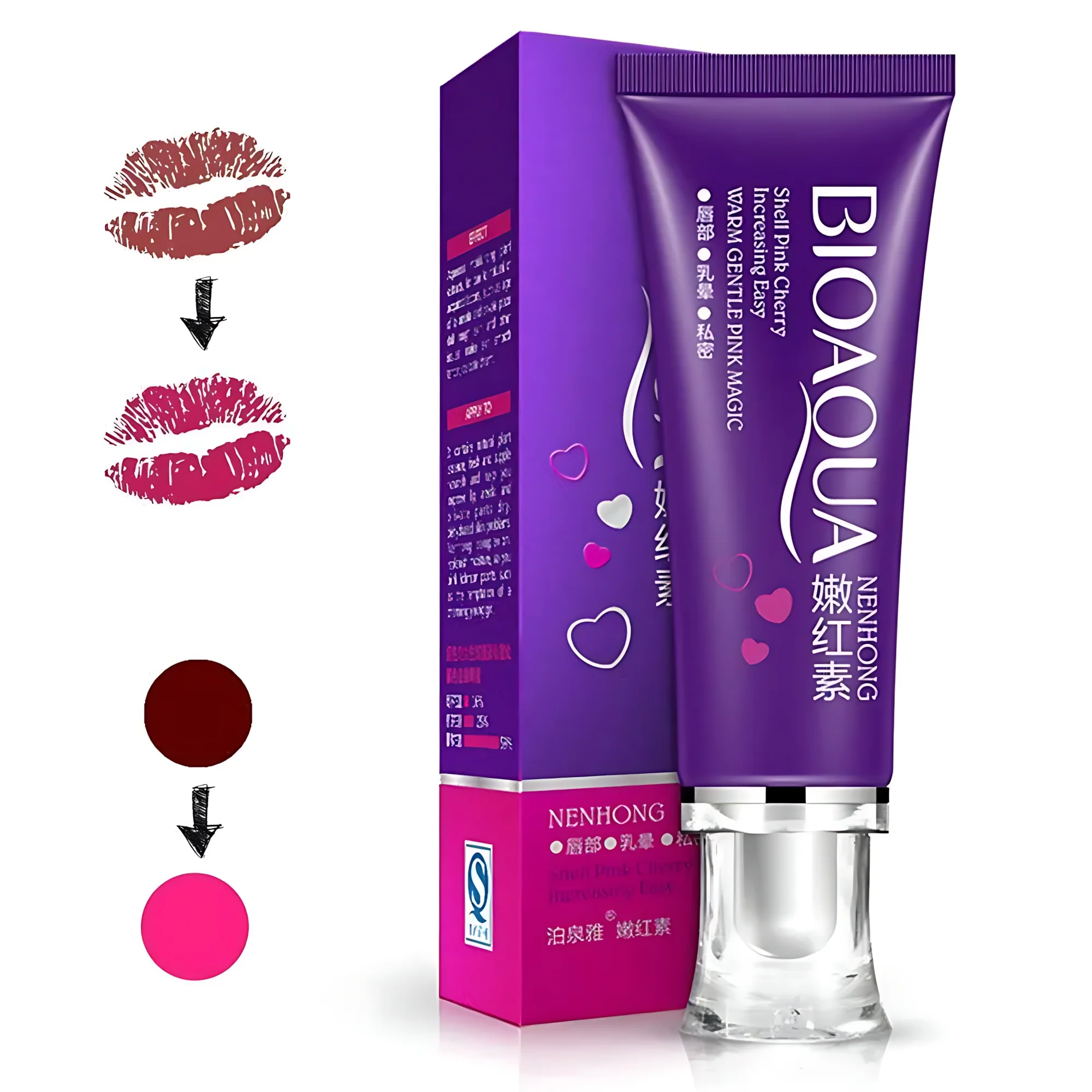 Bioaqua NenHong Pink Magic Cream - 30ml
