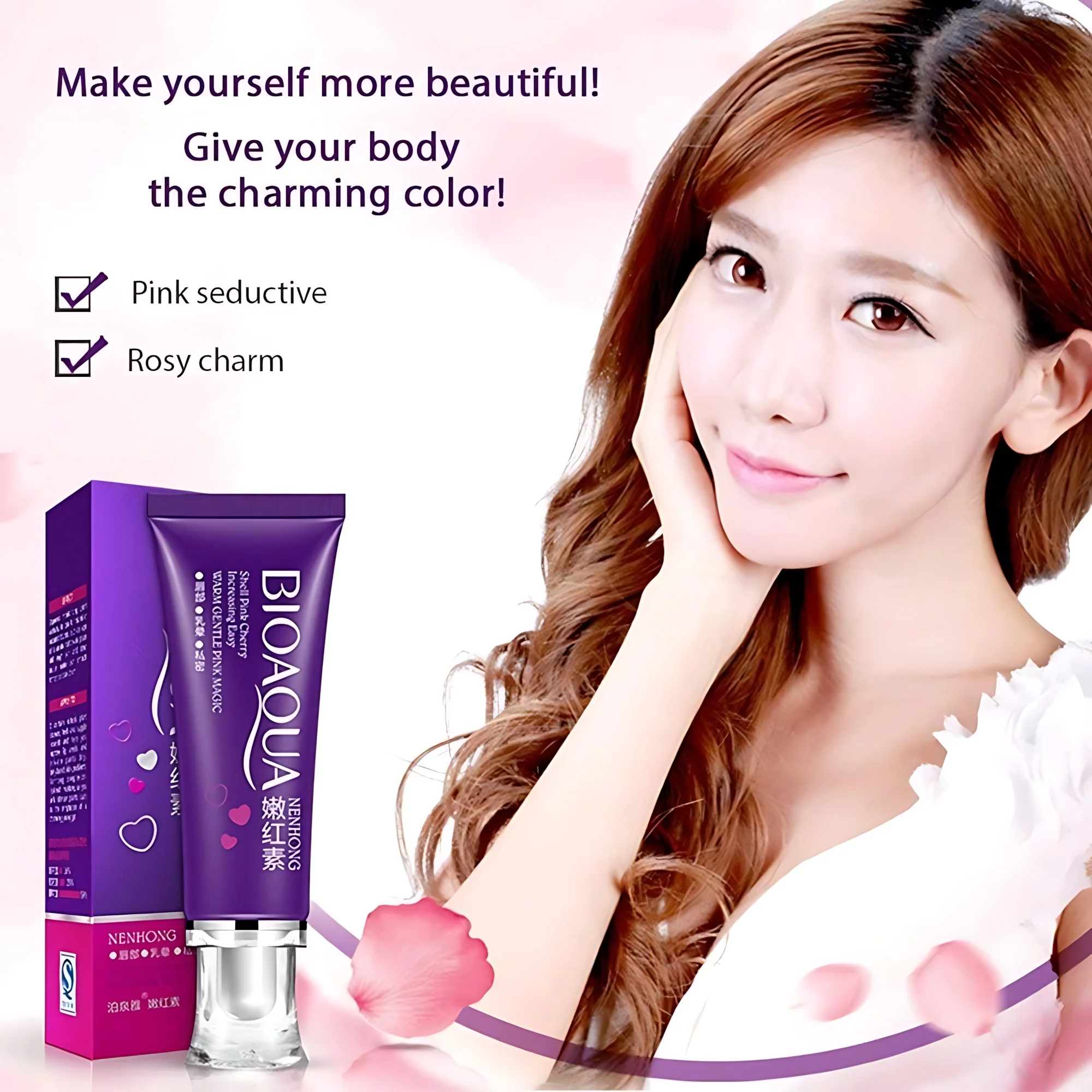 Bioaqua NenHong Pink Magic Cream - 30ml - Image 2
