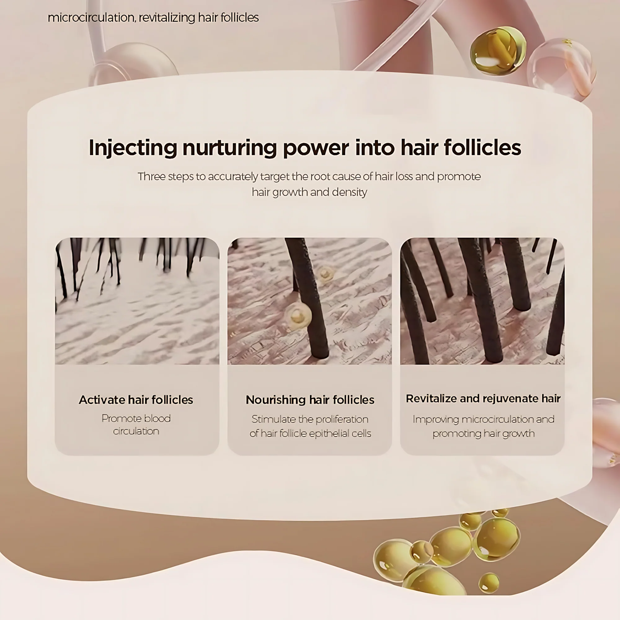Black Sesame, Black Rice & Rosemary Water Hair Spray – 30ml - Image 9