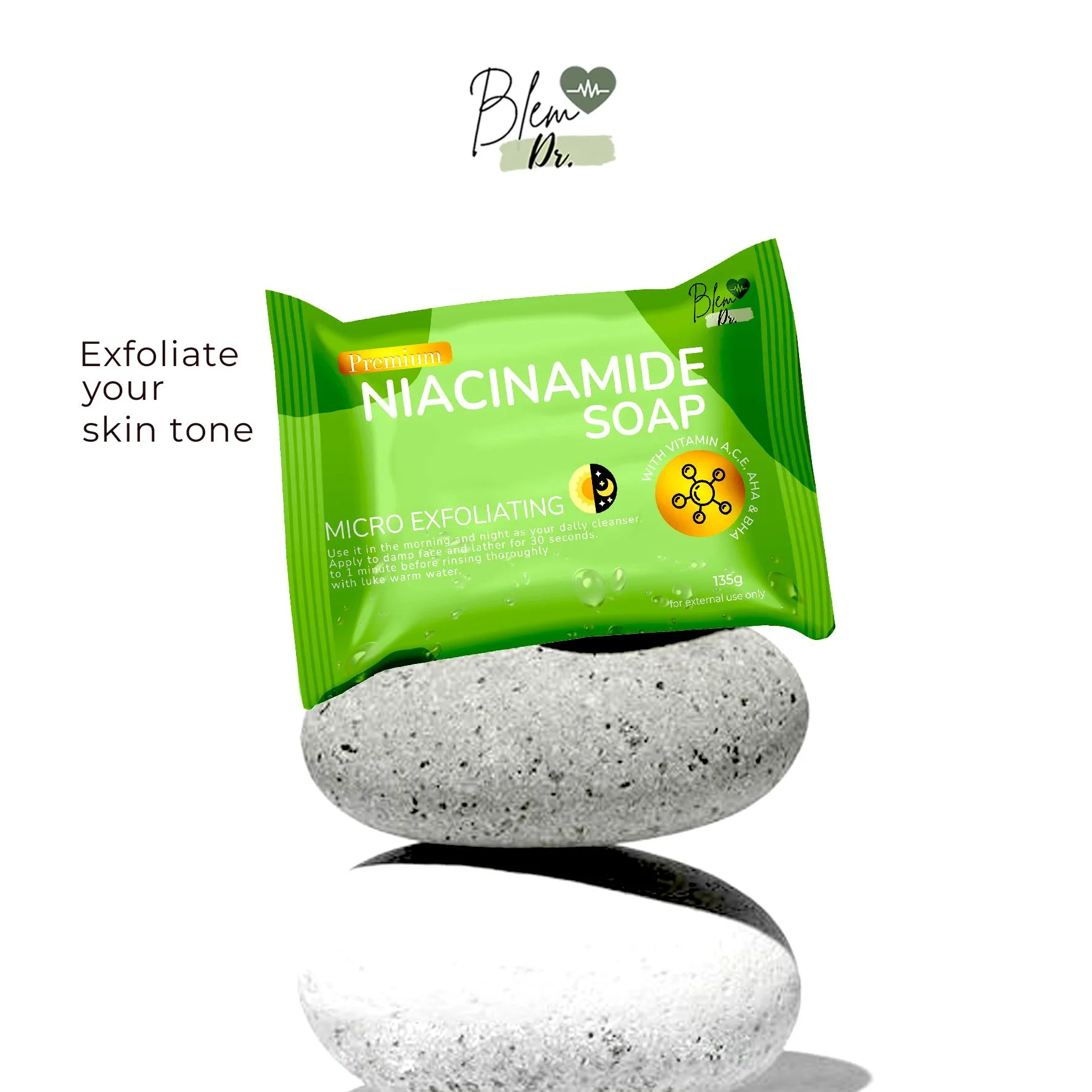 Blem Dr Micro Exfoliating Niacinamide Soap - 135g - Image 8