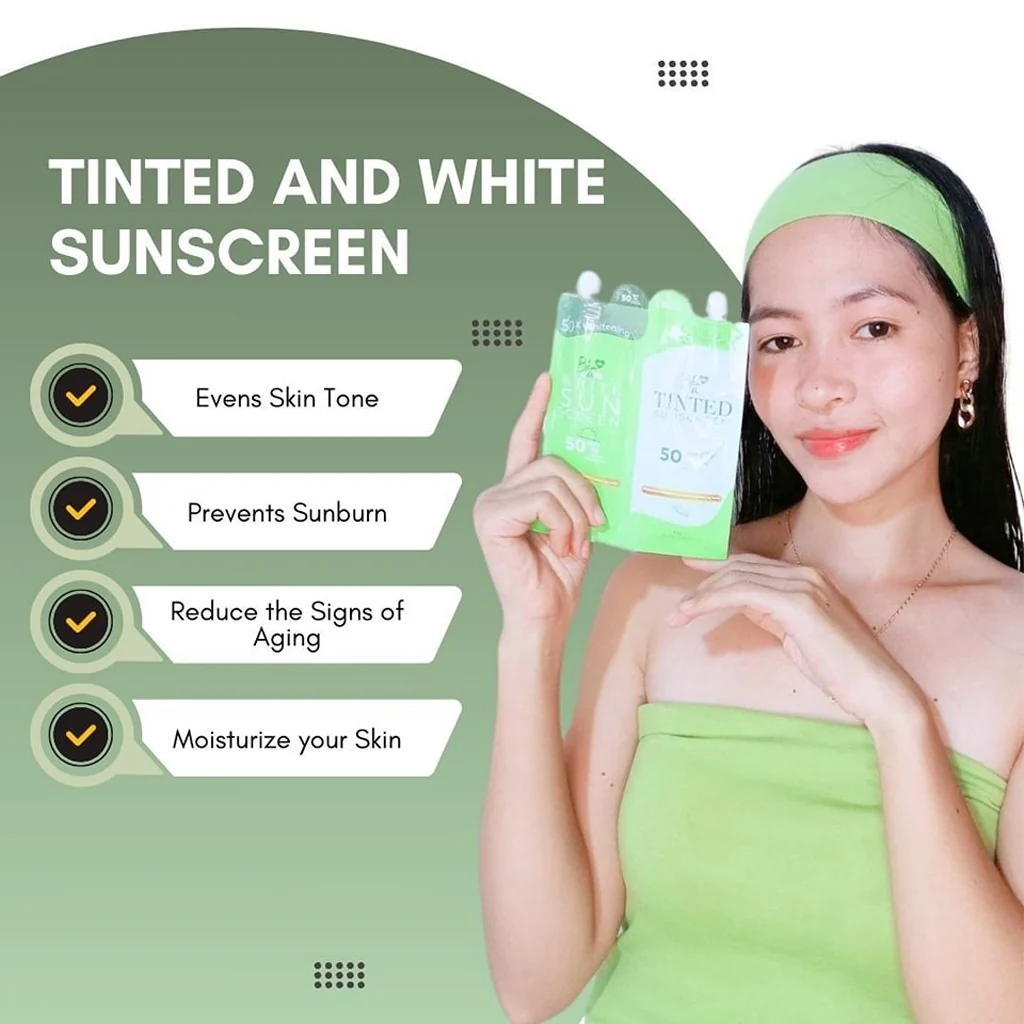 Blem Dr. White & Tinted Sunscreen Duo Pack – SPF 50 PA+++ (2 x 30g) - Image 5