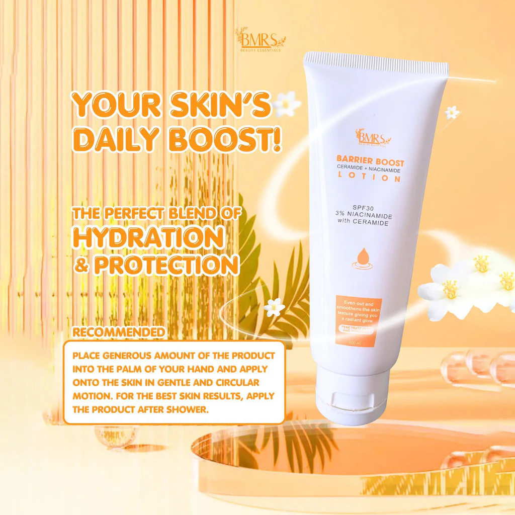 BMRS Barrier Boost Ceramide + Niacinamide Lotion – 100ml - Image 10
