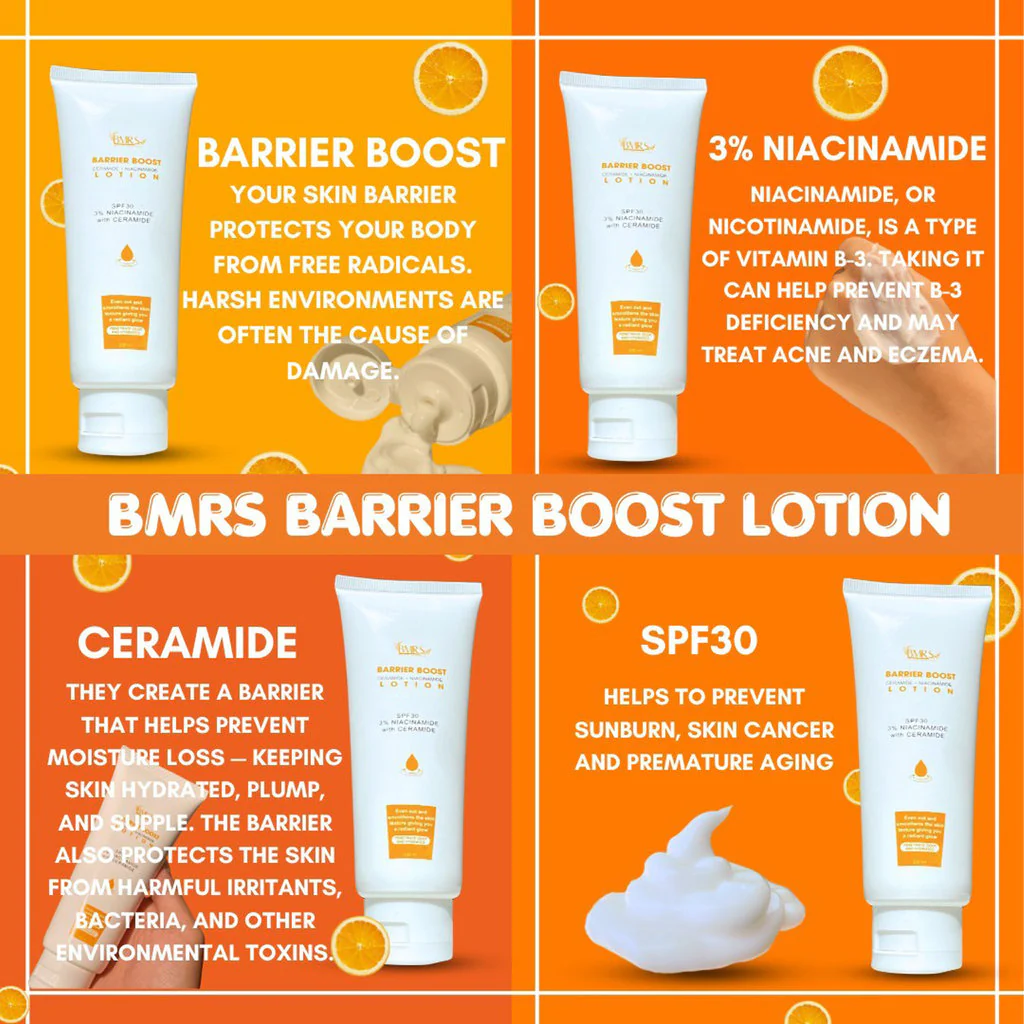 BMRS Barrier Boost Ceramide + Niacinamide Lotion – 100ml - Image 8