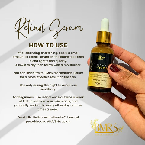 BMRS Retinol Serum - 30ml - Image 3
