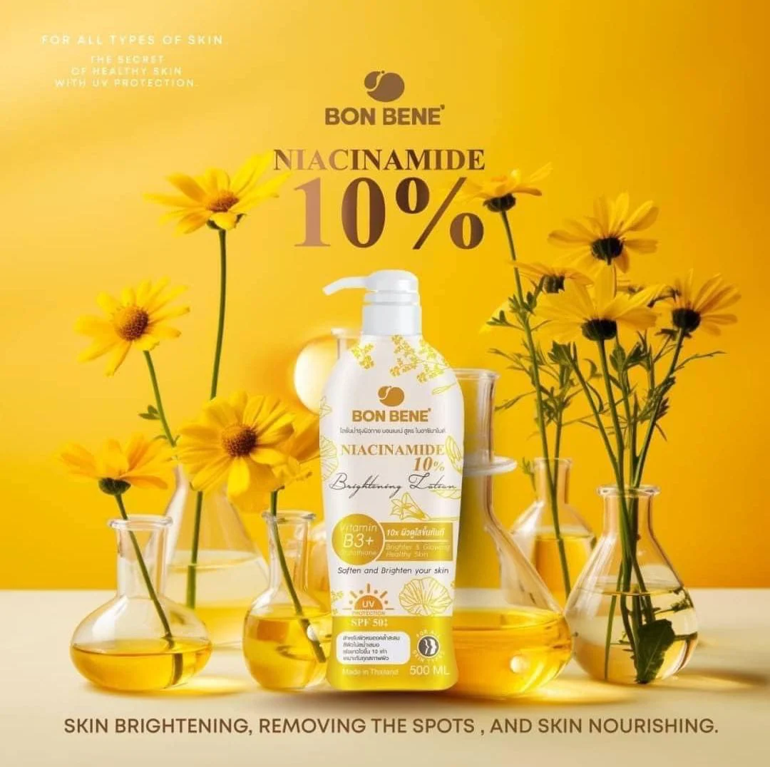 Bon Bene Niacinamide Brightening Lotion SPF50++ - 500ml - Image 4