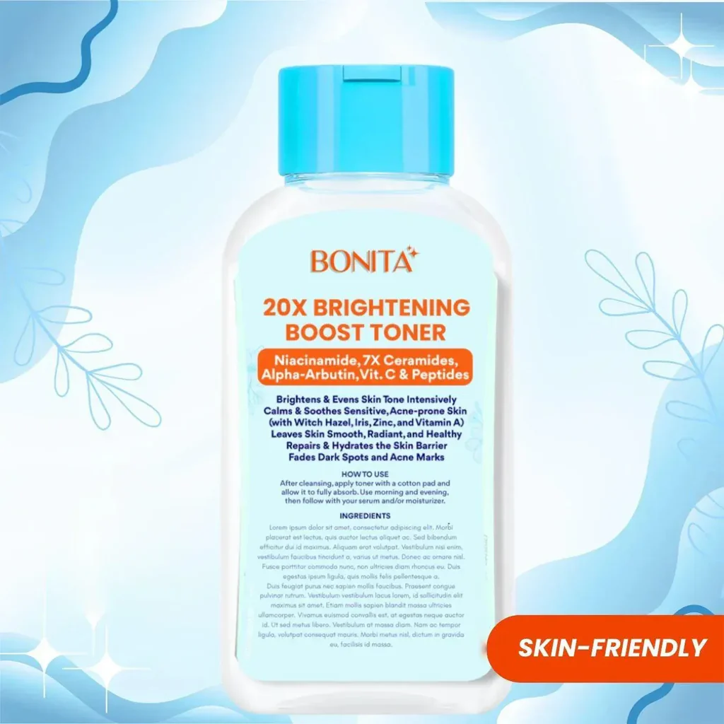 Bonita 20X Brightening Boost Toner – 125ml - Image 3