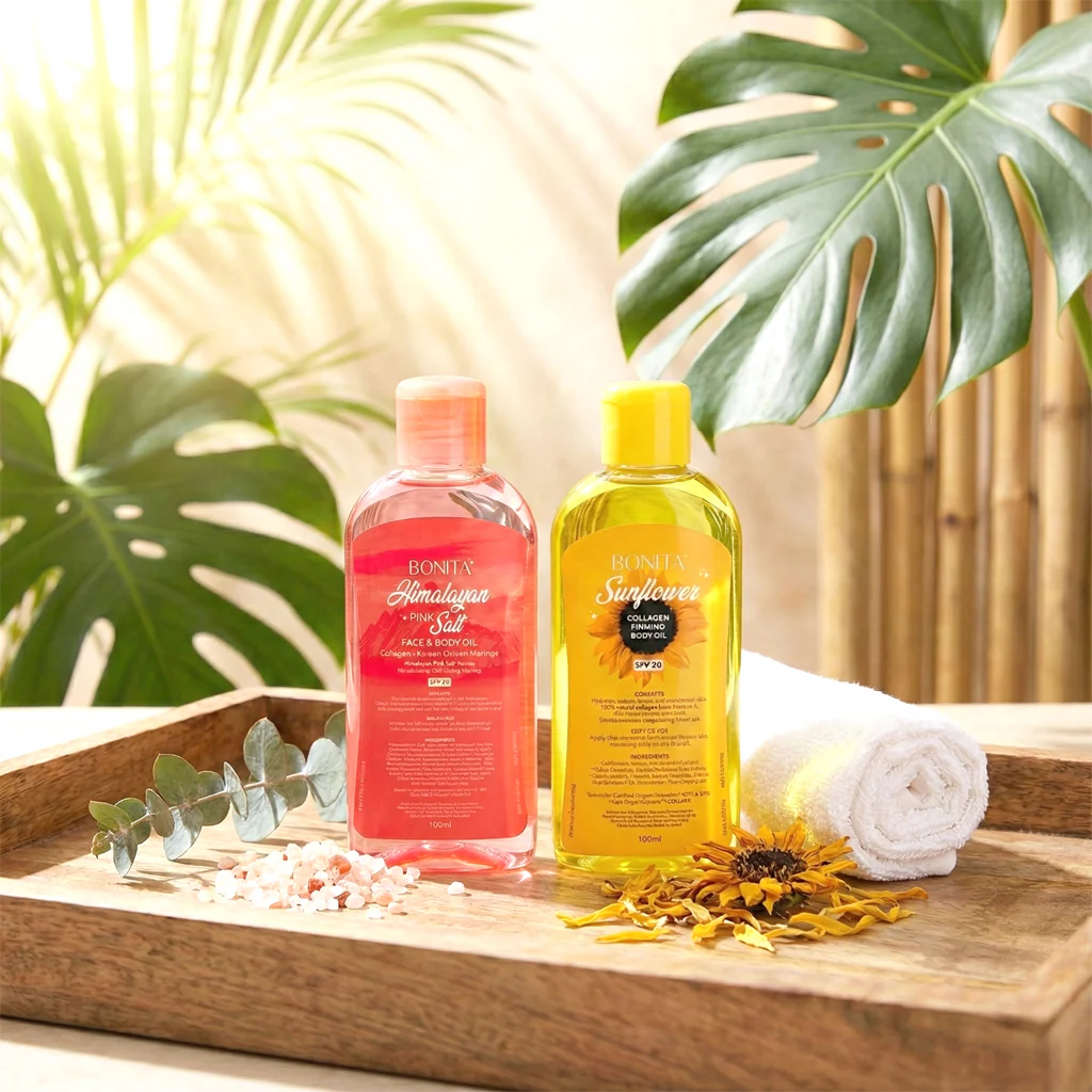 Bonita Body Oil Duo with SPF 30 (100ml each) - BUY 1 GET 1 OFFER - Image 4