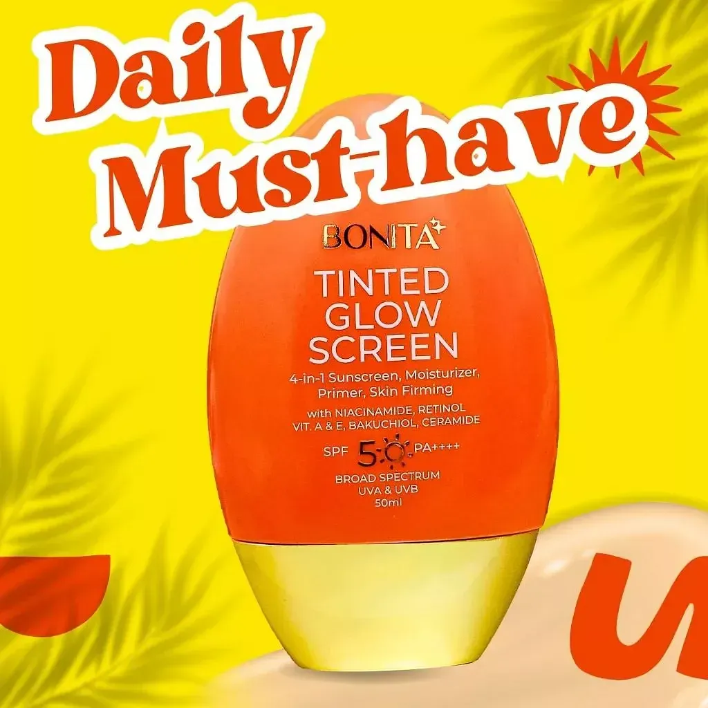 Bonita Tinted Glow Sunscreen SPF50 PA++++ (50ml) - Image 4