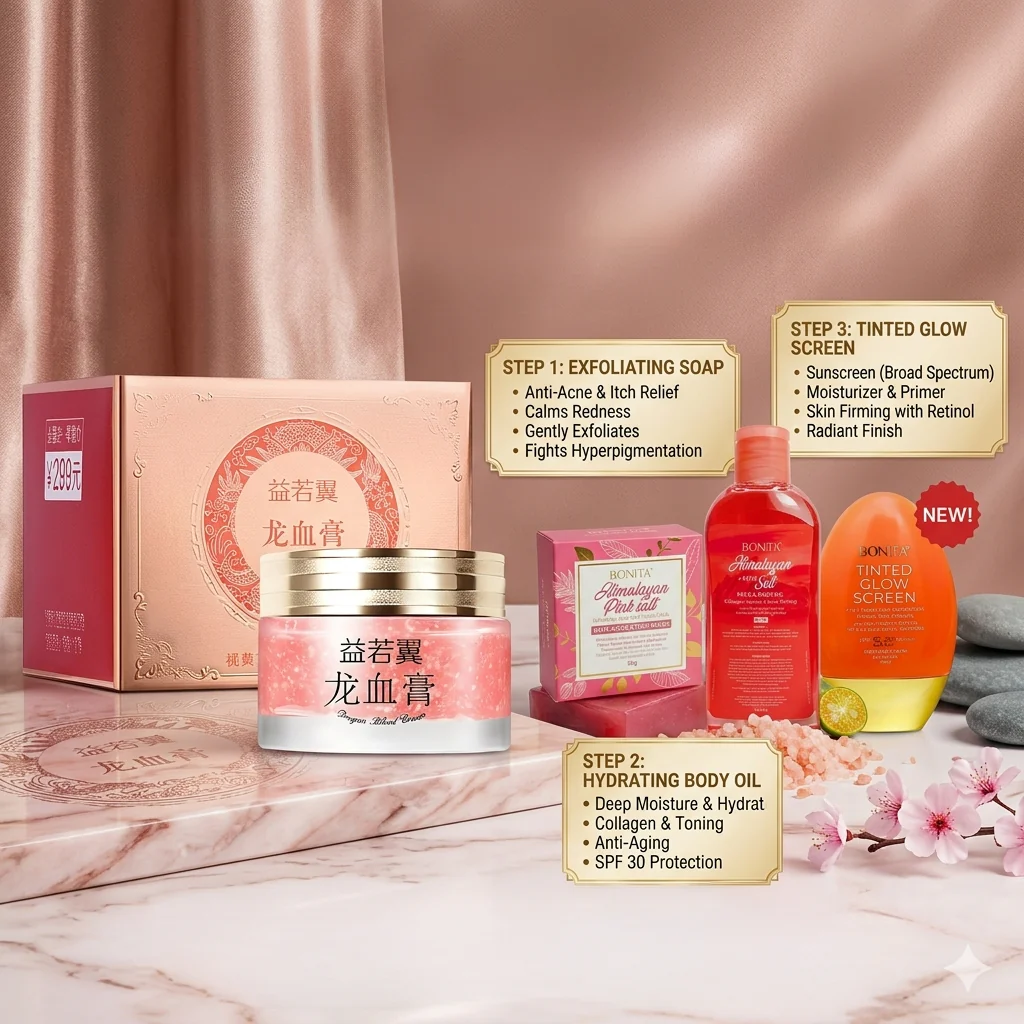 Bonita Glow & Renew Skincare Combo - Image 3