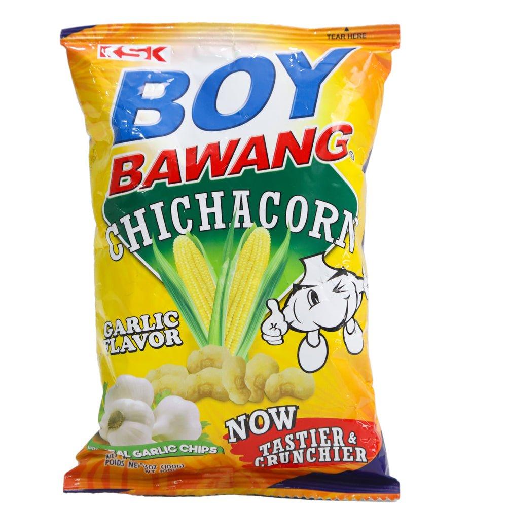 Boy Bawang Chichacorn Garlic Flavor - 100gm