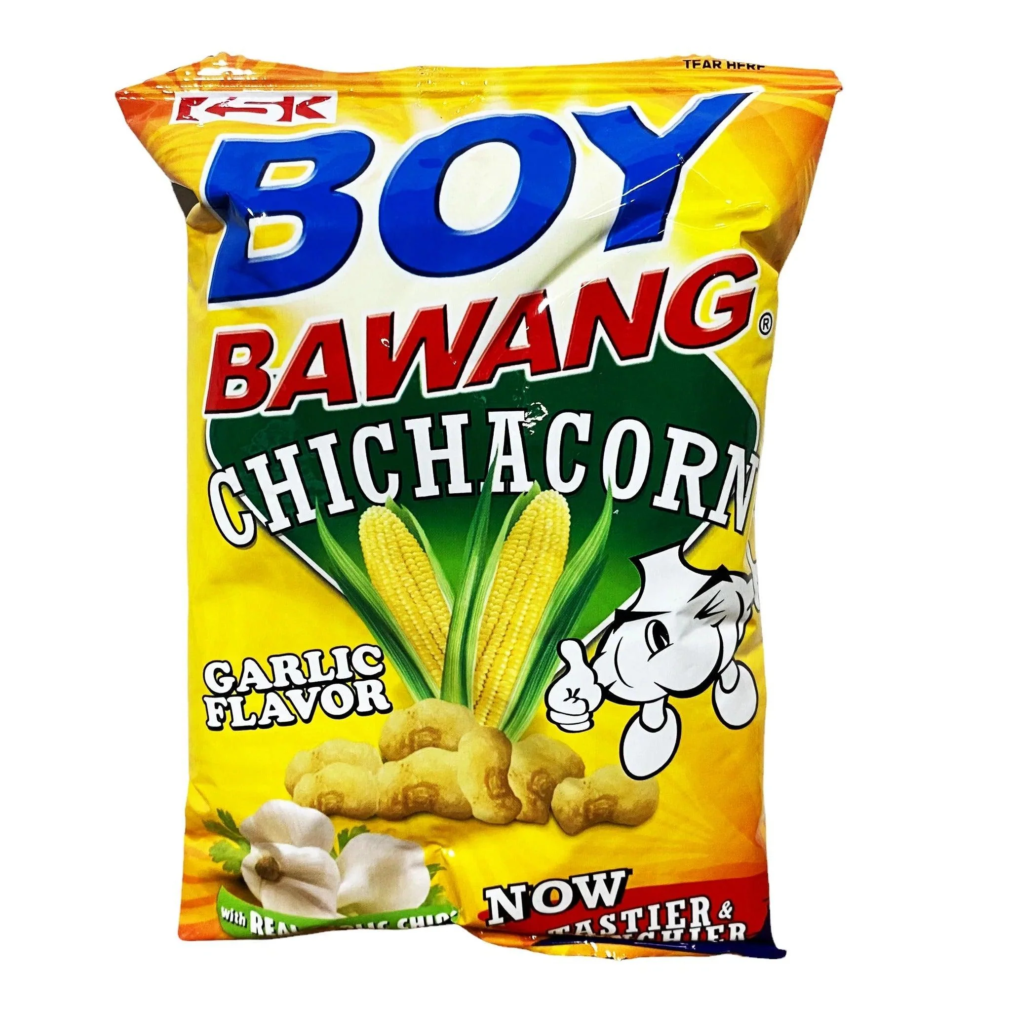 Boy Bawang Chichacorn Garlic Flavor - 100gm - Image 3