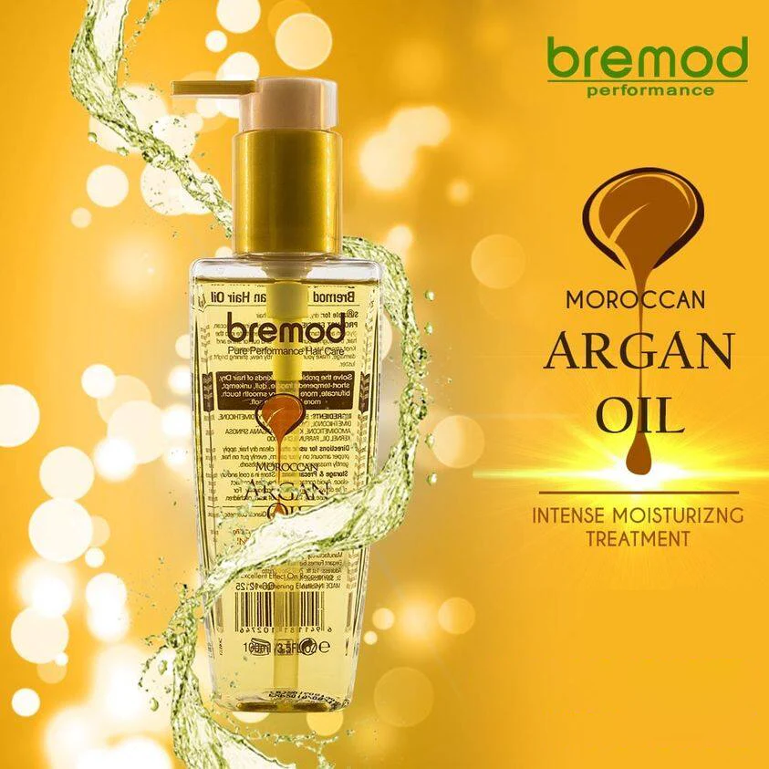 Bremod Moroccan Argan Oil Intense Hair Treatment - 100ml - Image 3