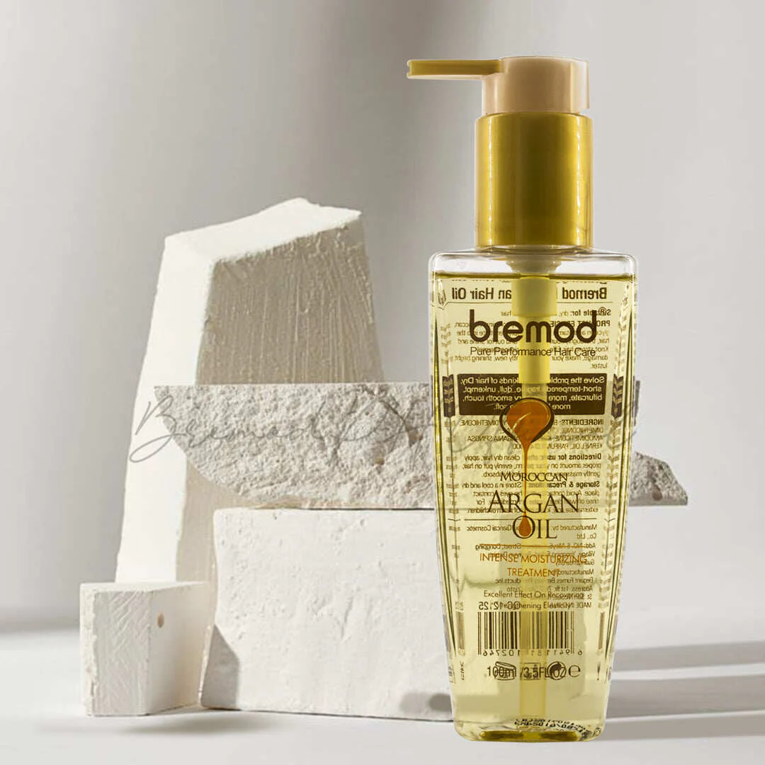 Bremod Moroccan Argan Oil Intense Hair Treatment - 100ml - Image 5