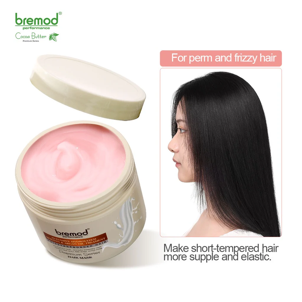 Bremod Intensive Hydrolyzed Argan Oil Treatment Hair Mask - 500ml - Image 2