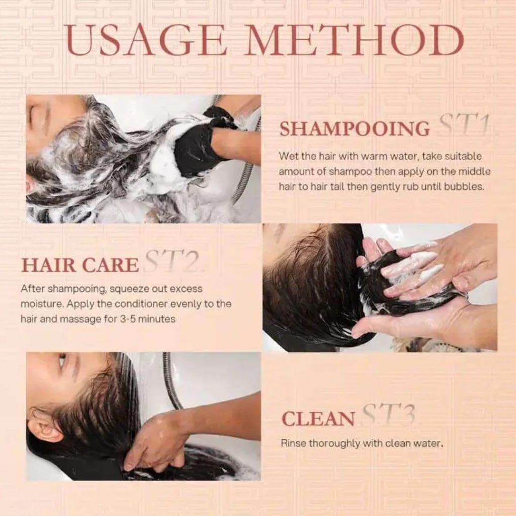 Bremod Keratin Complex Treatment Set (Shampoo + Conditioner) - 350ml Each - Image 12