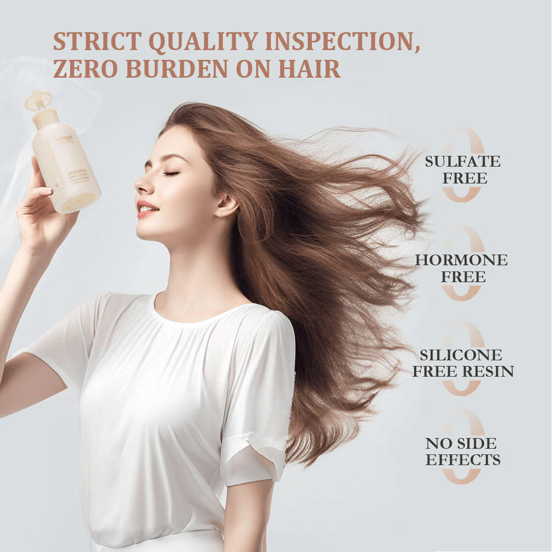 Bremod Keratin Complex Treatment Set (Shampoo + Conditioner) - 350ml Each - Image 19