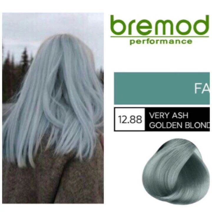 Bremod Performance 12.88 Very Ash Golden Blonde SPA Hair Color - 100ml - Image 2