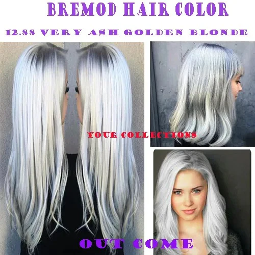 Bremod Performance 12.88 Very Ash Golden Blonde SPA Hair Color - 100ml - Image 4