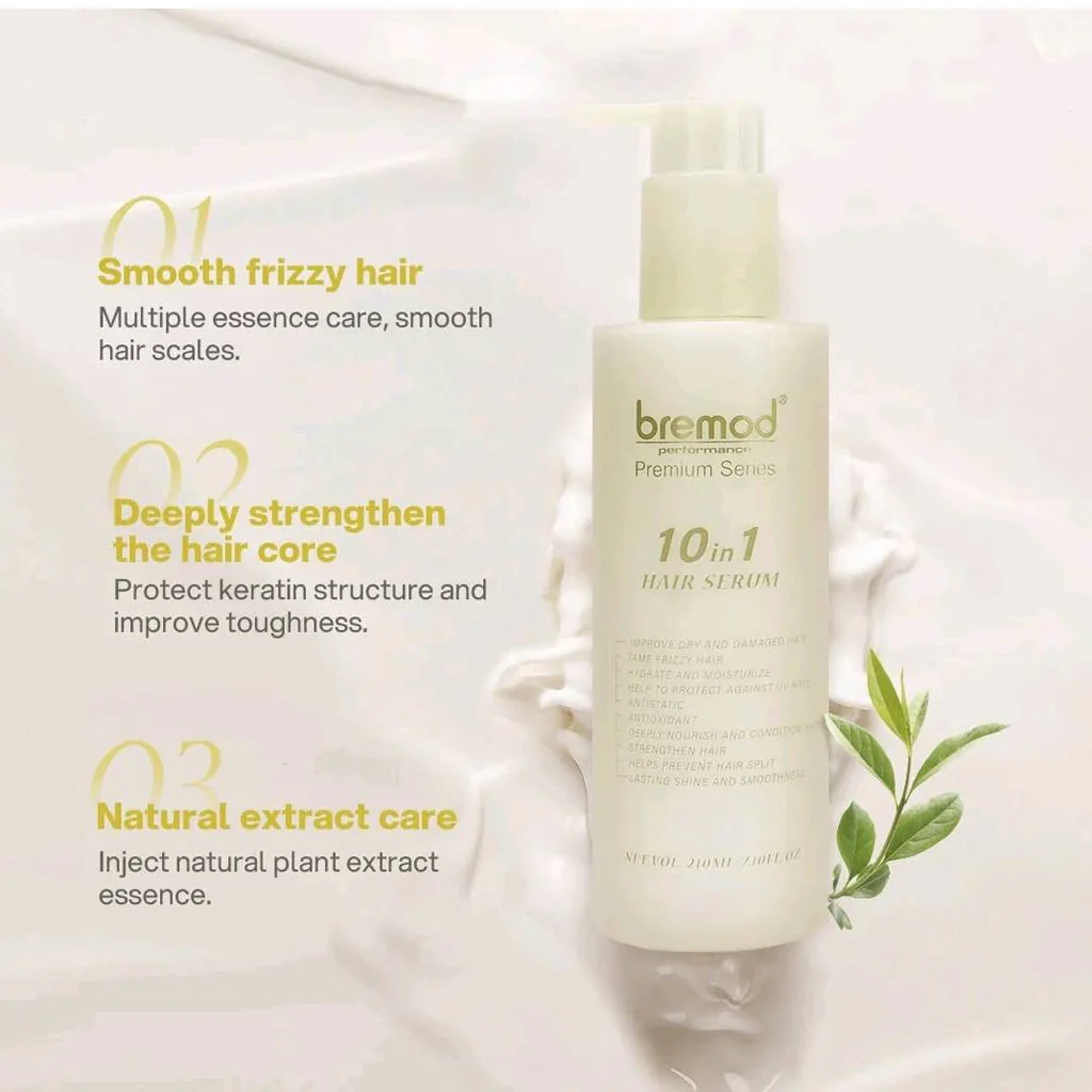 Bremod Performance Premium Series 10 in 1 Hair Cream Serum – 210ml - Image 2