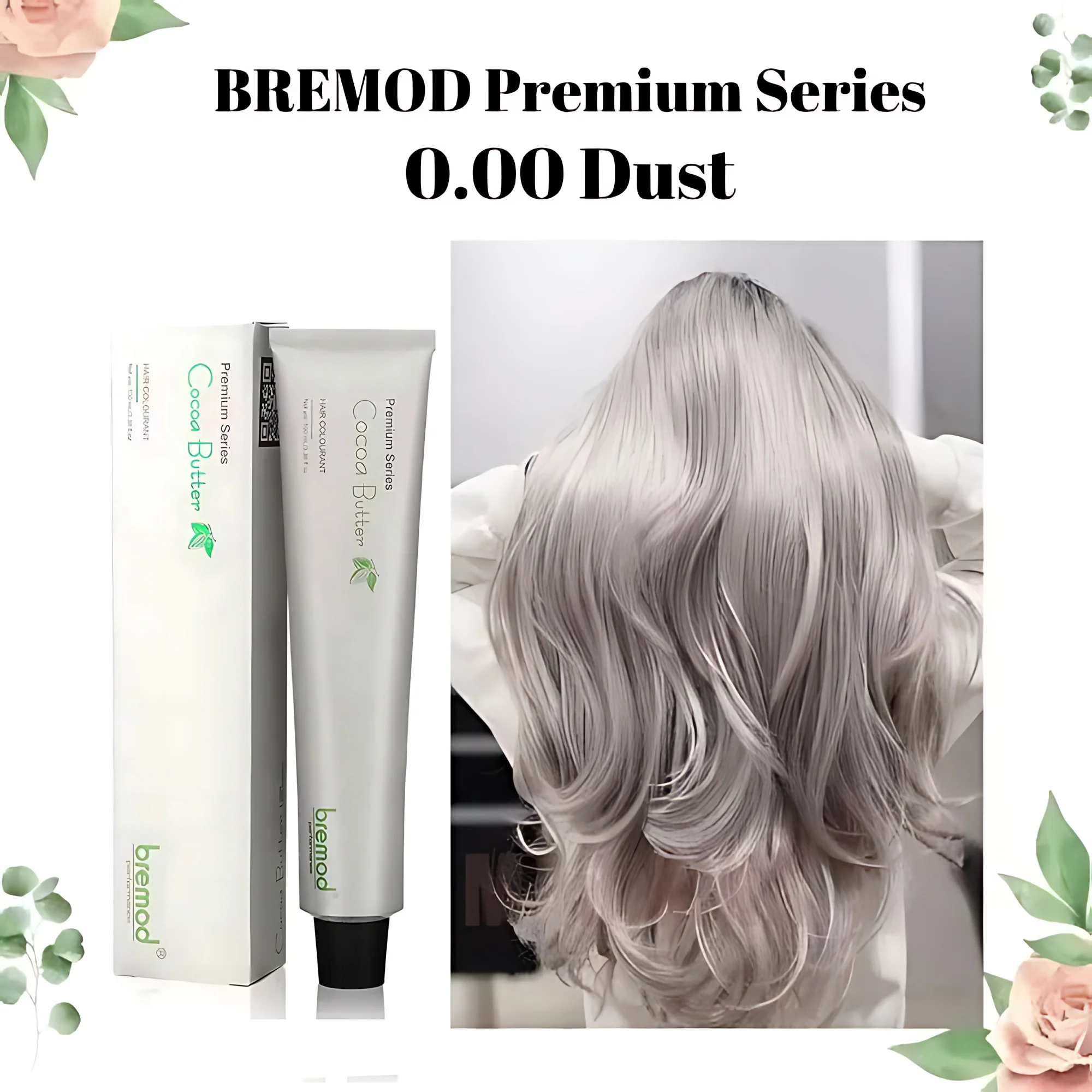 Bremod Performance Premium Series Cocoa Butter 0.00 Dust  Hair Color – 100ml - Image 3