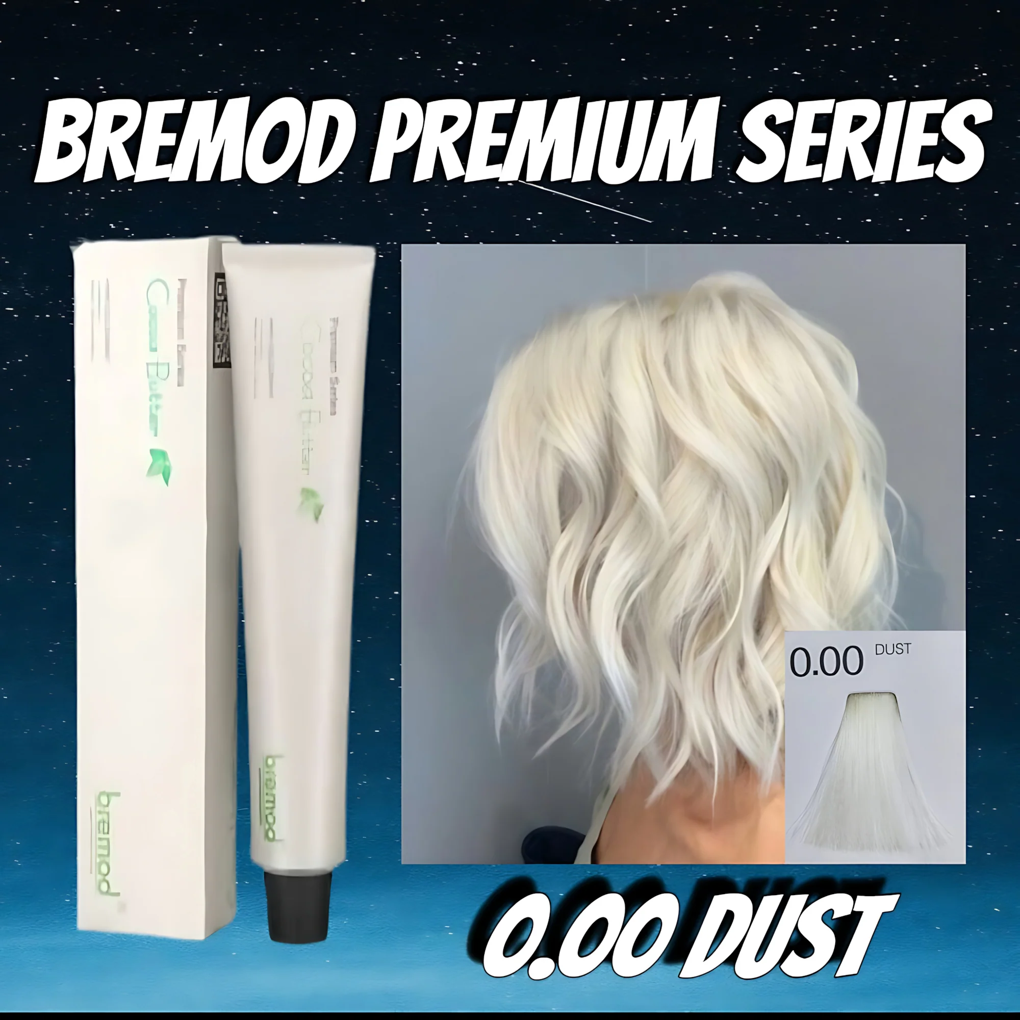 Bremod Performance Premium Series Cocoa Butter 0.00 Dust  Hair Color – 100ml - Image 5