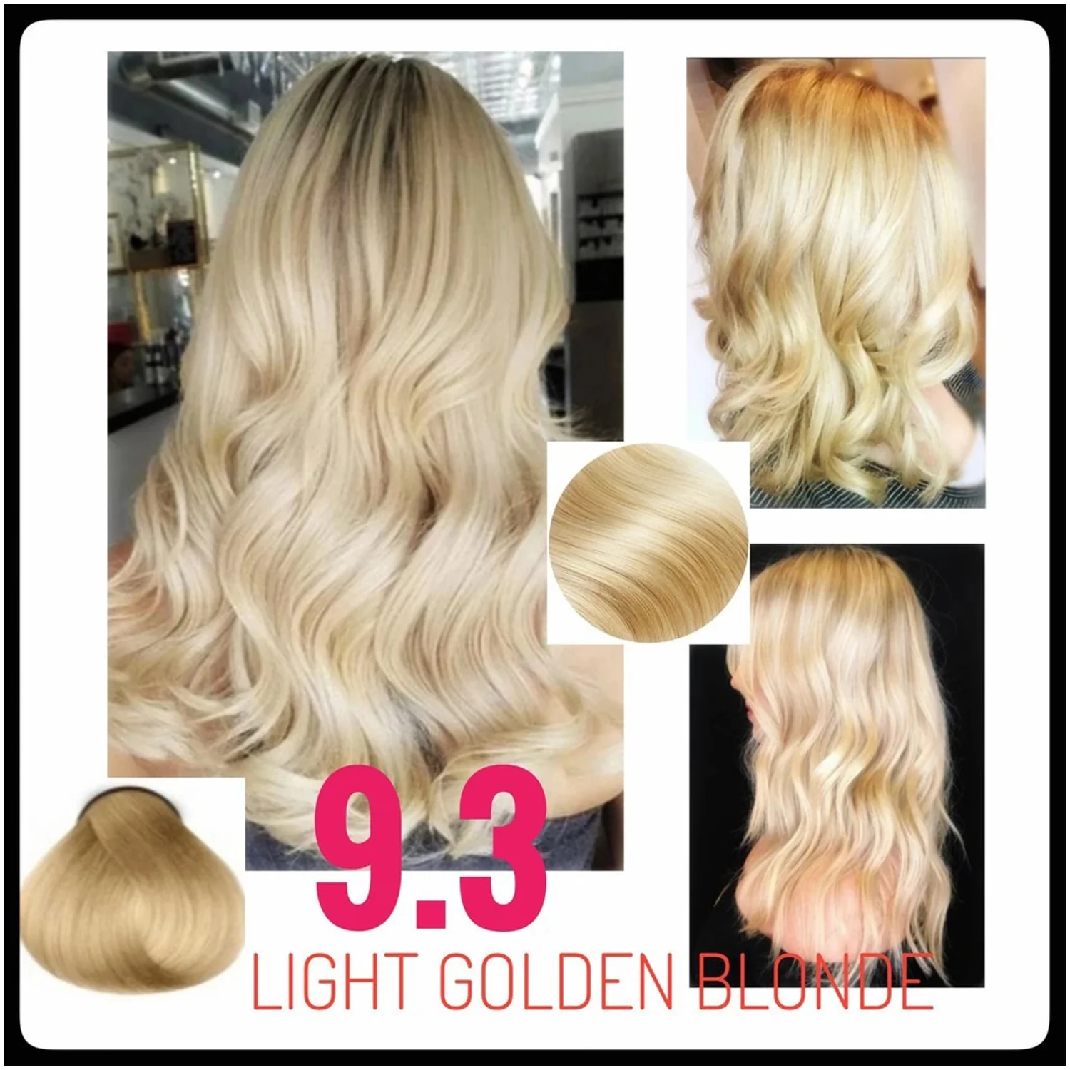 Bremod Premium Series Cocoa Butter Hair Color 100 ml – 9.3 Light Golden Blonde - Image 3