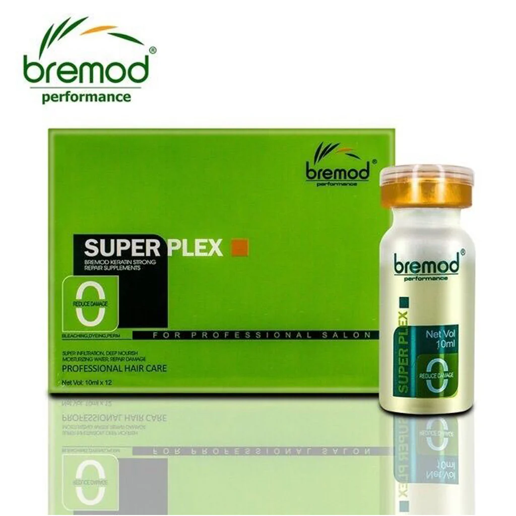 Bremod Super Plex Keratin Strong Repair Supplements – 10ml x 12vials - Image 4