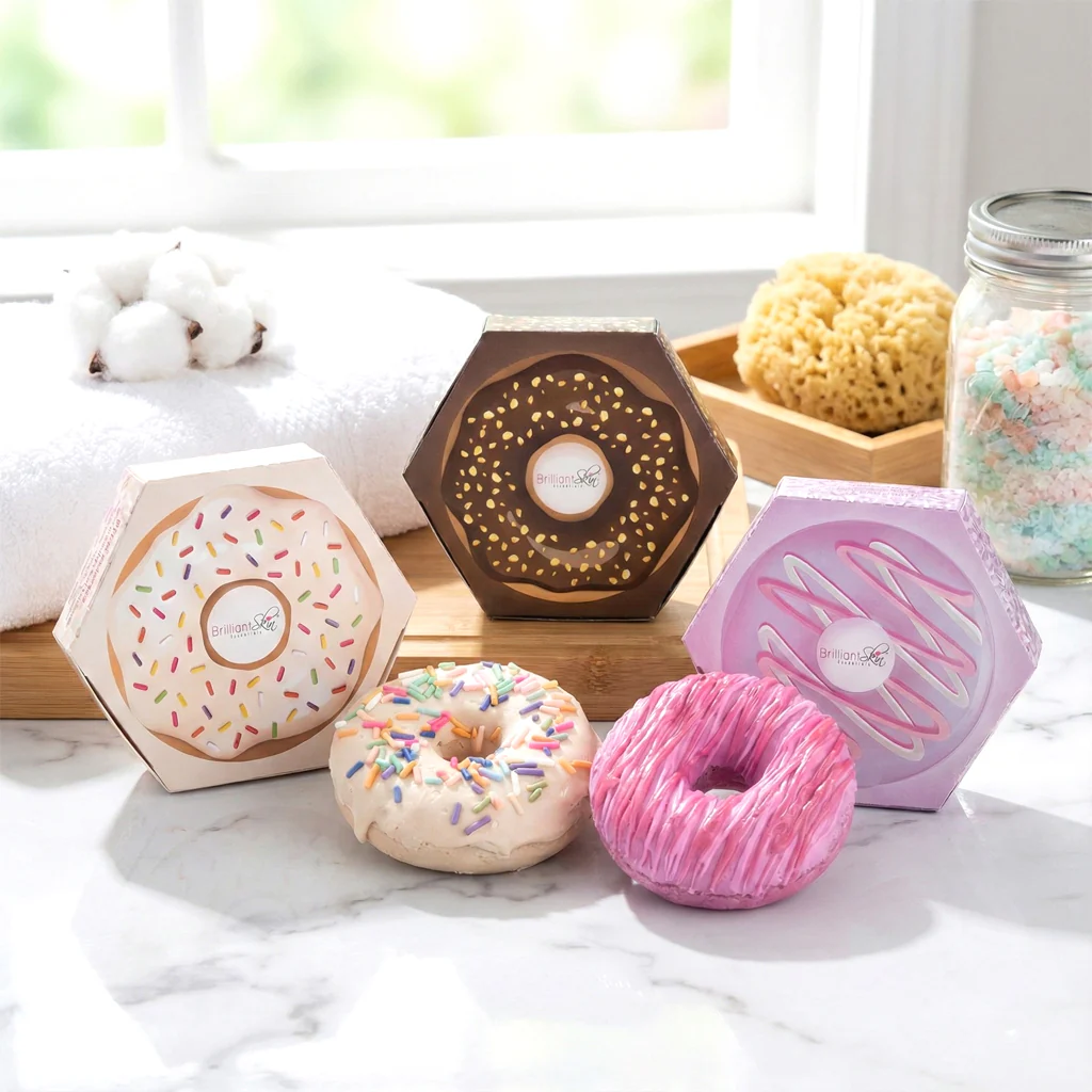 Brilliant Skin Donut Eat It’s A Soap – Combo Pack (3 Variants, 90g each) - Image 5