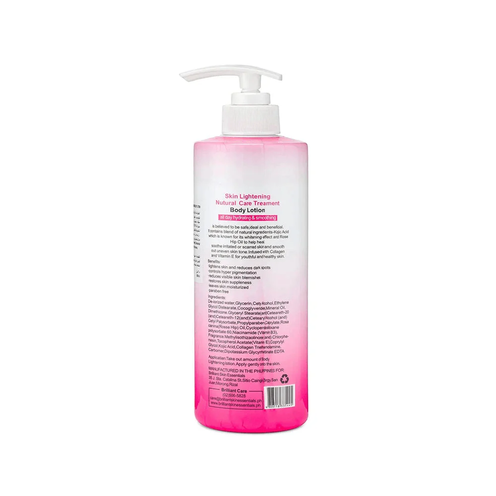 Brilliant Skin Lightening Natural Care Body Lotion - 600ml - Image 3