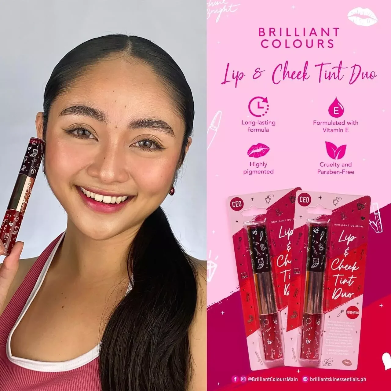 Brilliant Skin Lip & Cheek Tint Duo - Image 2