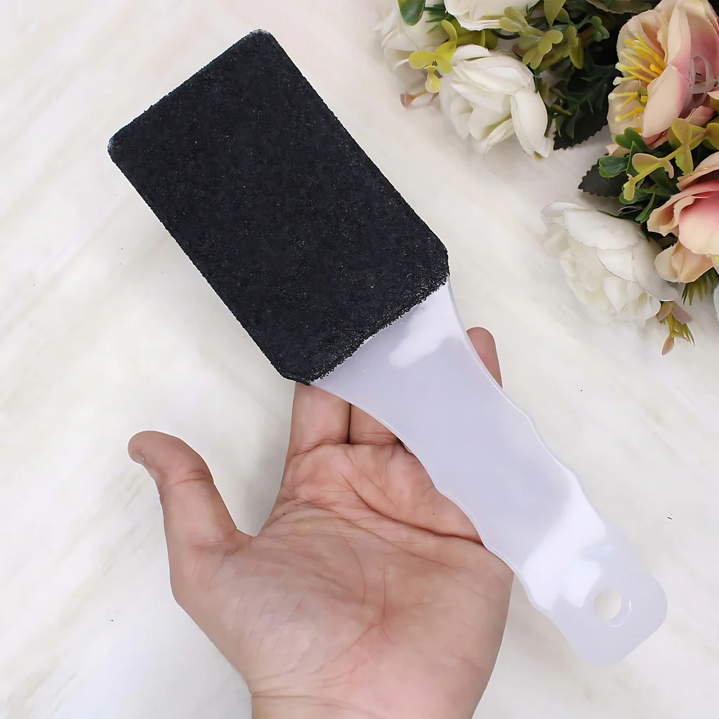 Broad Sand-Dipped Foot File | Double-Sided Pedicure Foot Scrubber for Dry Skin & Callus Removal - Image 4
