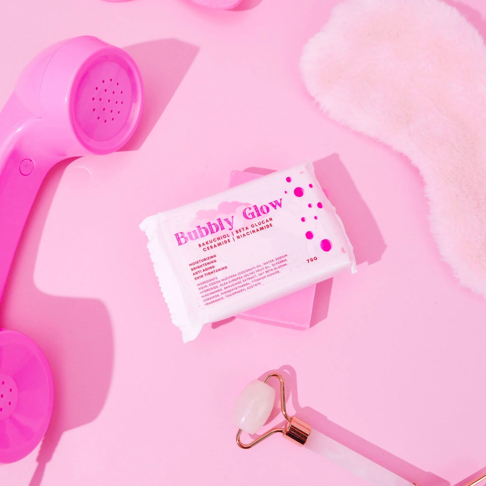 Bubbly Glow Niacinamide Soap - 70g - Image 3