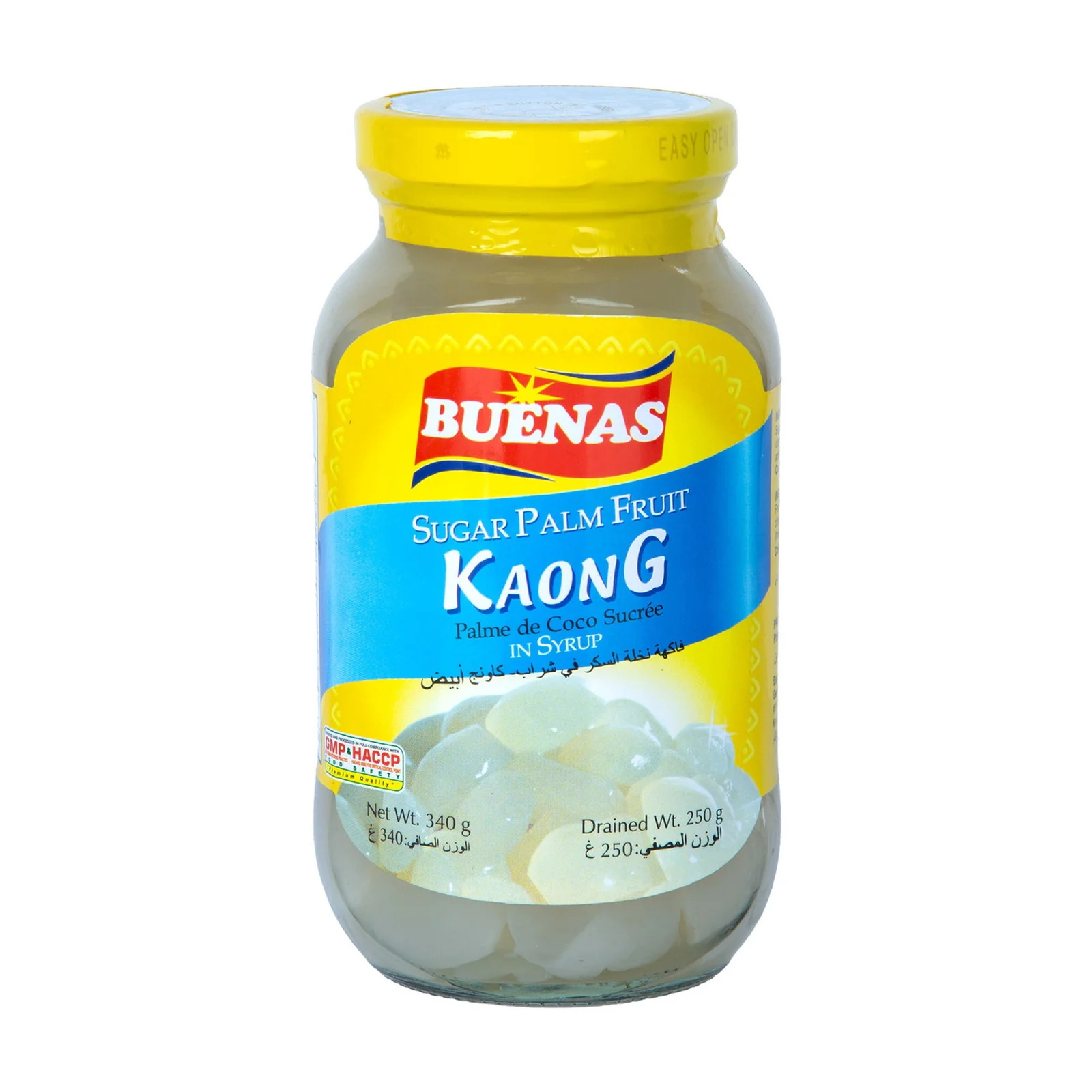Buenas Sugar Palm Fruit Kaong In Syrup (White) - 340g - Image 3