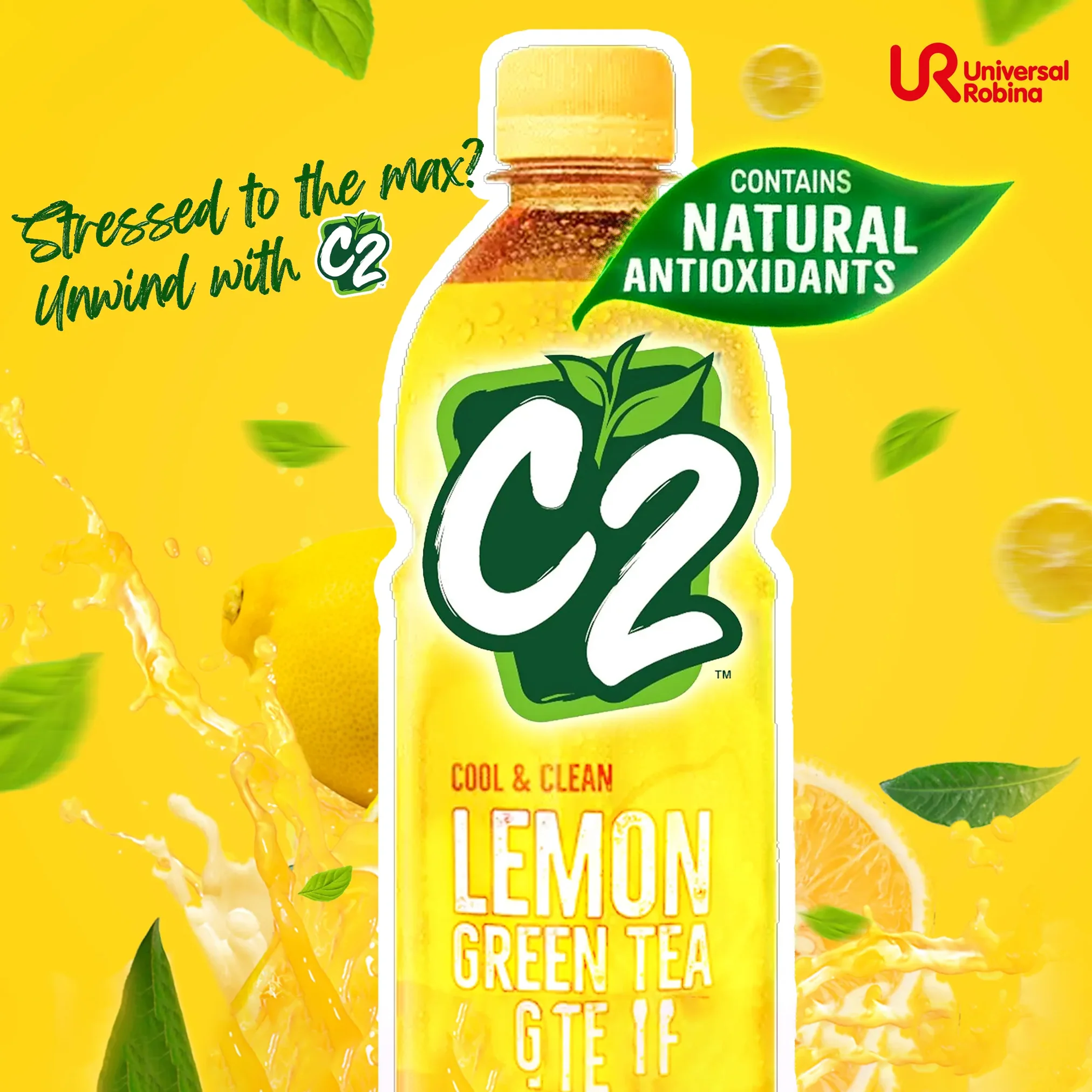 C2 Lemon Green Tea 355ml × 3 (Combo Pack) - Image 4