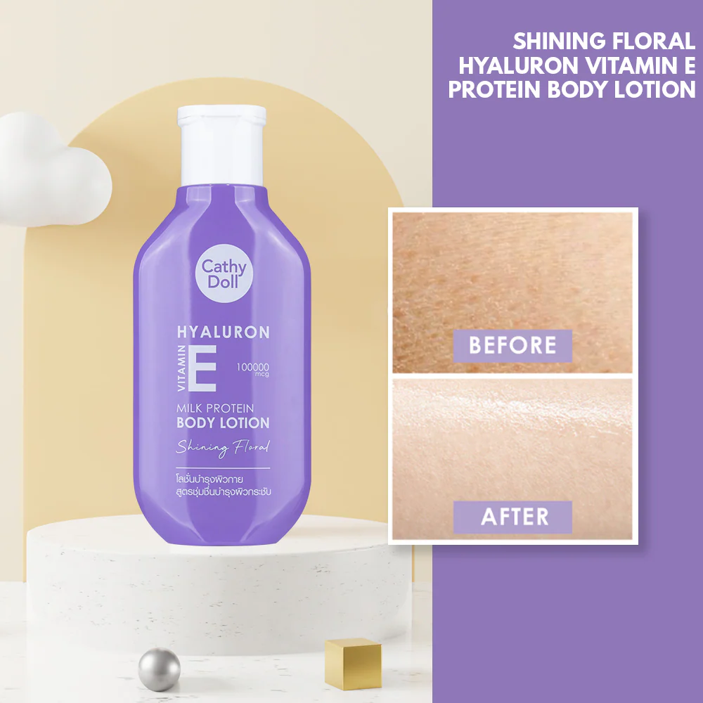 Cathay Doll Hyaluron Vitamin E Milk Protein Body Lotion - 150ml - Image 2