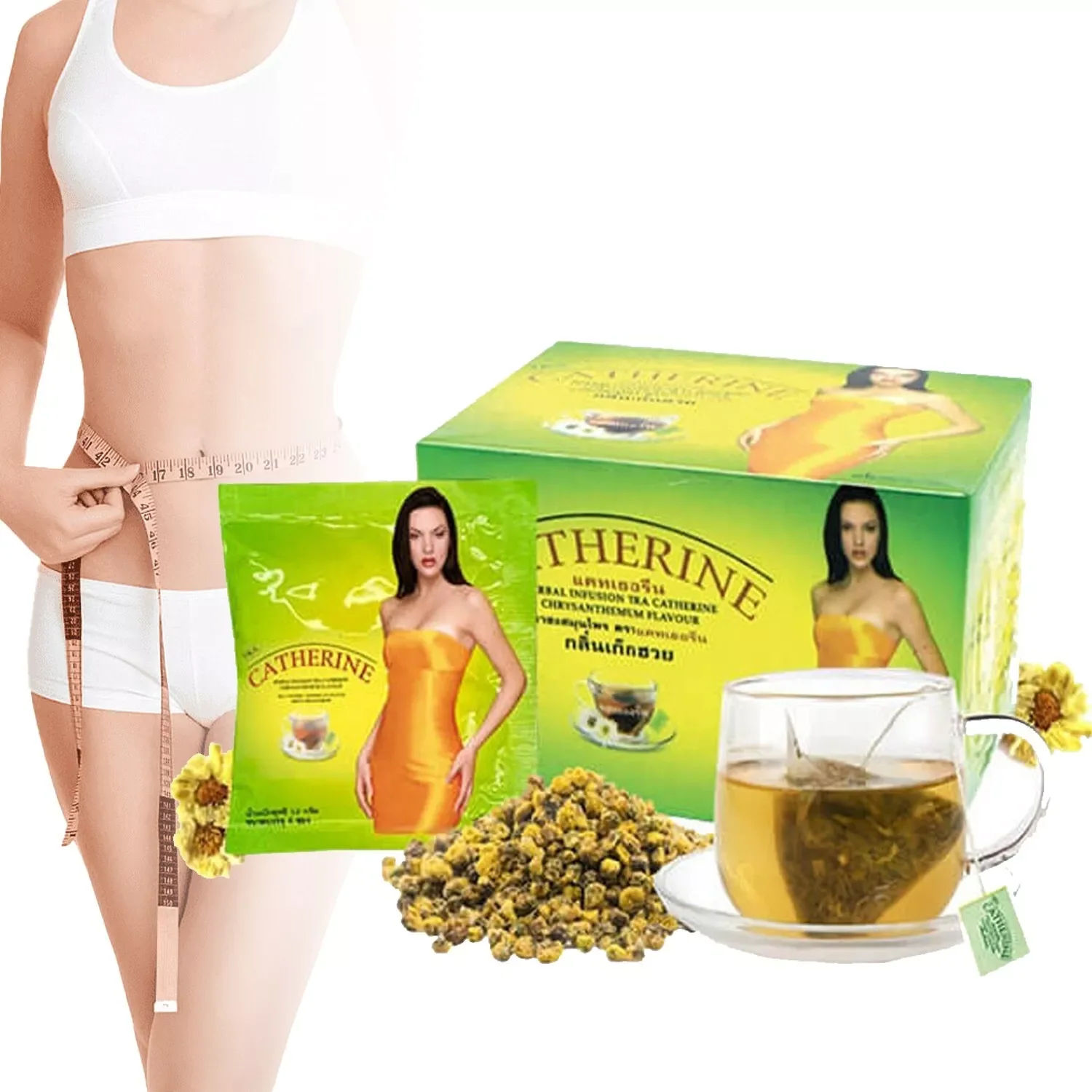 Catherine Herbal Slimming Tea - (3 Pcs Combo) - Image 11