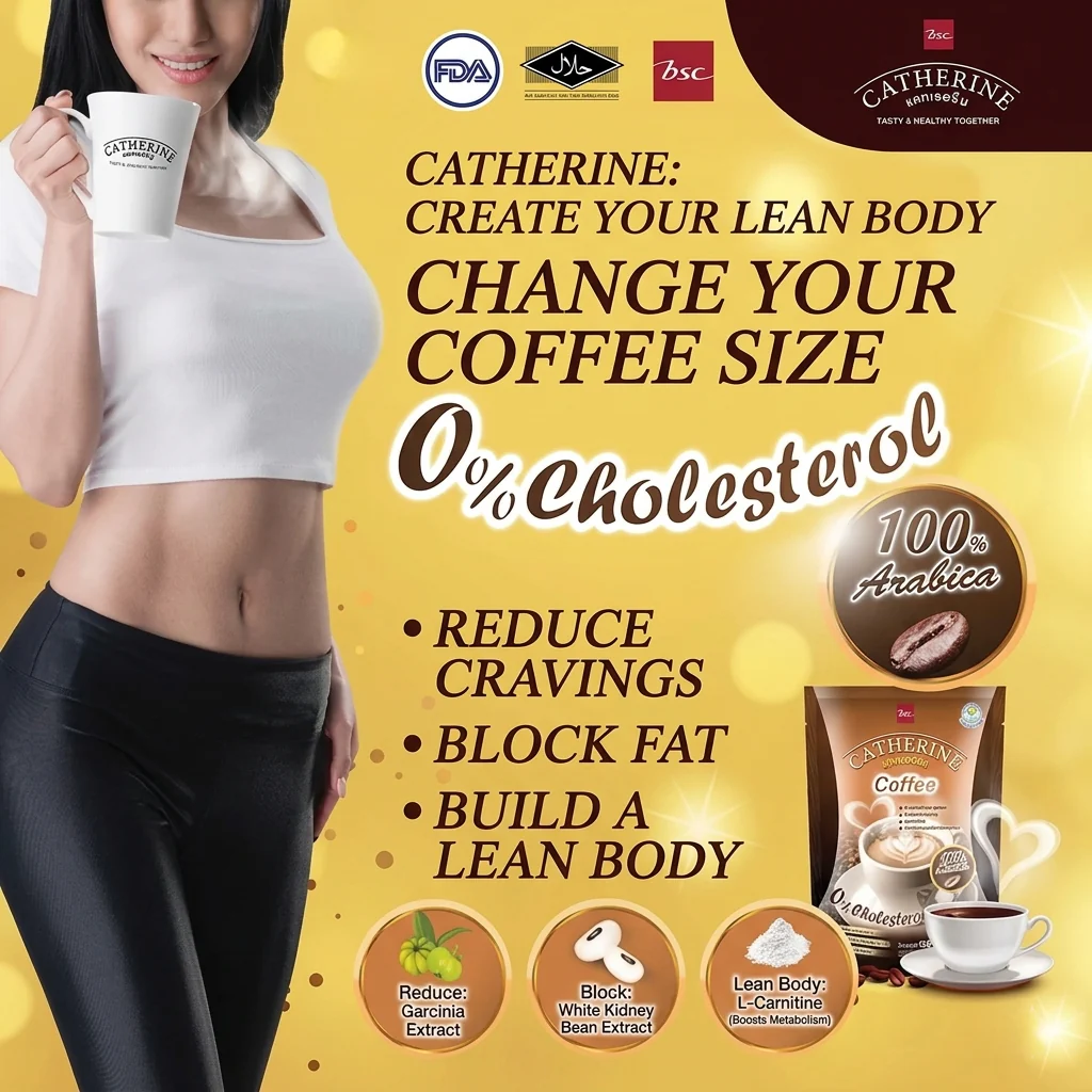 Catherine's Premium Coffee – 100% Arabica | 0% Cholesterol (10 Sachets × 15g) - Image 5
