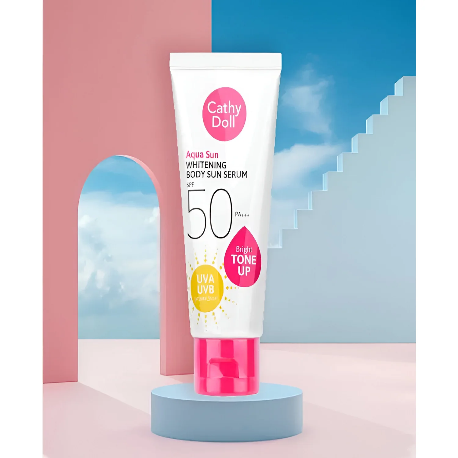Cathy Doll Aqua Sun Whitening Body Sun Serum SPF50/PA+++ - 138g - Image 7