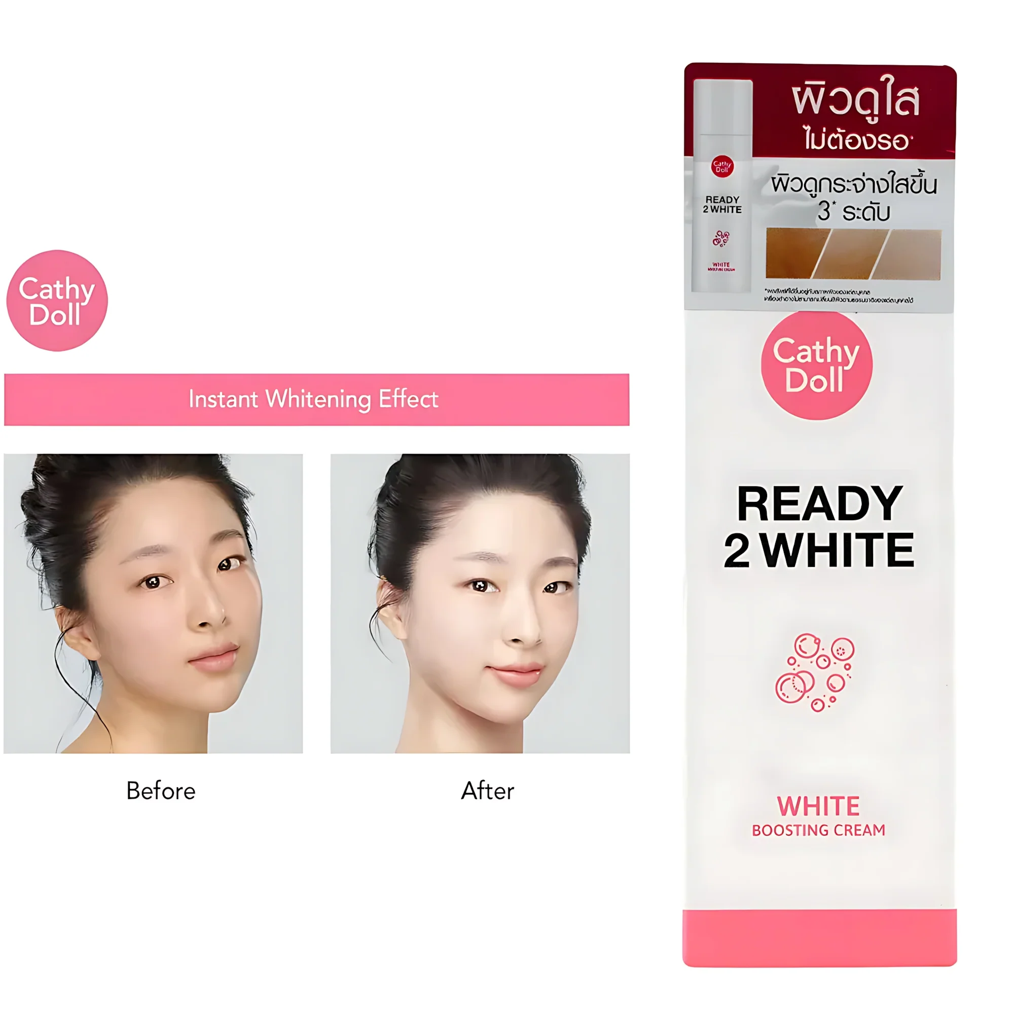 Cathy Doll Ready 2 White Whitener Body Lotion – 150 ml - Image 7
