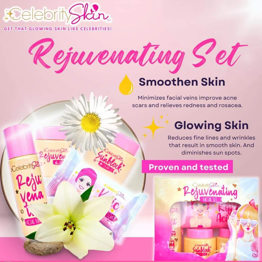 Celebrity Skin Rejuvenating Facial Set - Image 4