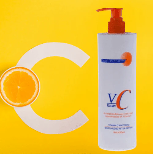 Century Beauty Vitamin C Whitening Moisturizing After Bathing Lotion - 480ml - Image 3