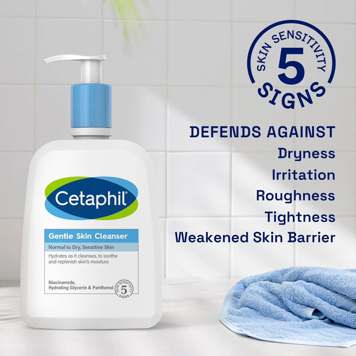 Cetaphil Gentle Skin Cleanser Normal To Dry Skin - 236ml - Image 3