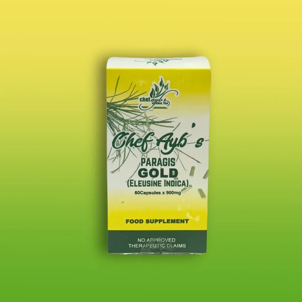 Chef Ayb’s Paragis Gold Capsules – 60 Capsules (900mg) - Image 3