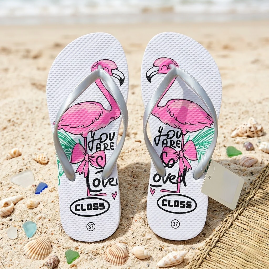 Slipper CLOSS Flamingo Flip-Flops – Stylish Everyday Comfort- - Image 2